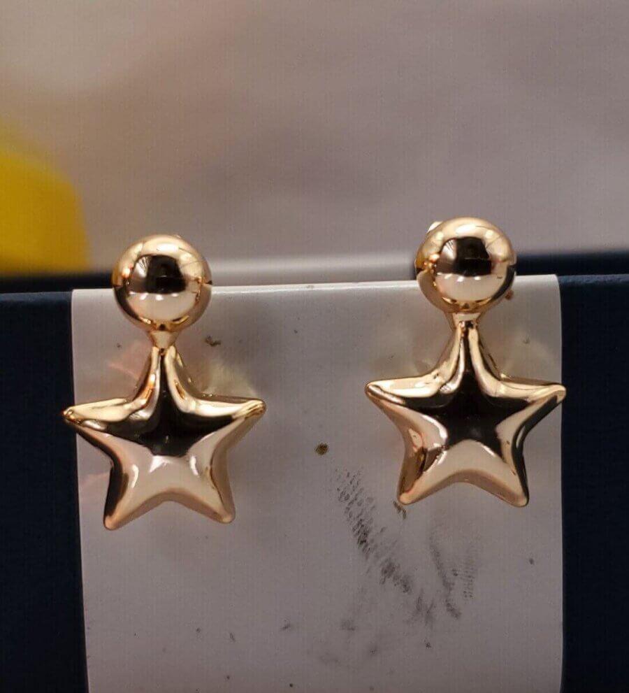 Aretes estrella bonita