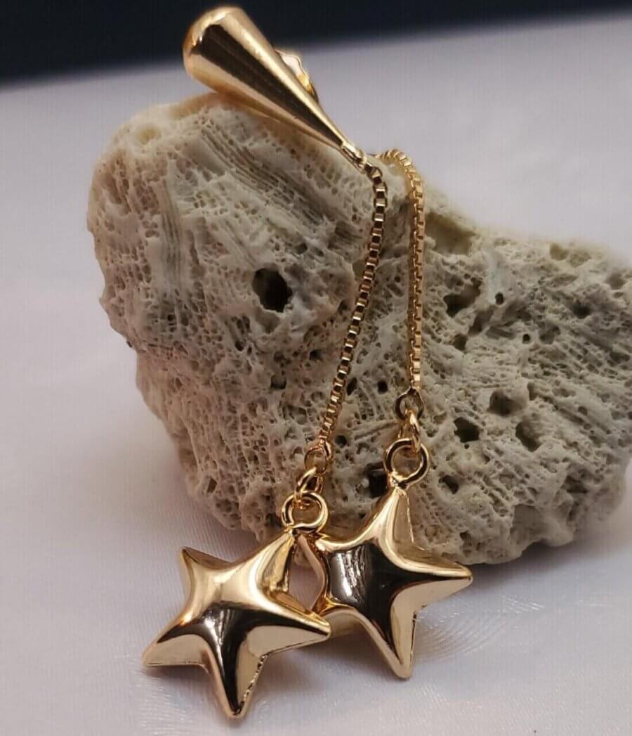 Aretes estrella fugaz