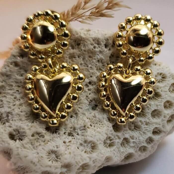 Aretes Corazoncitos