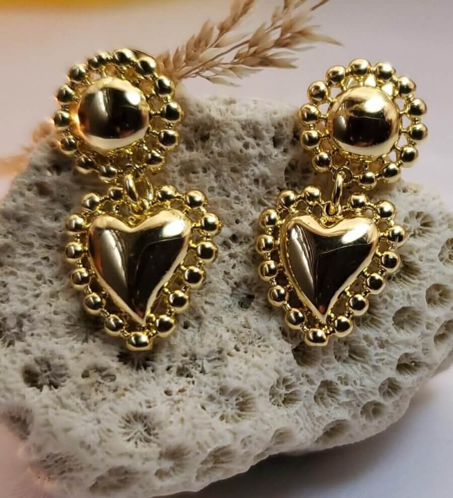 Aretes Corazoncitos